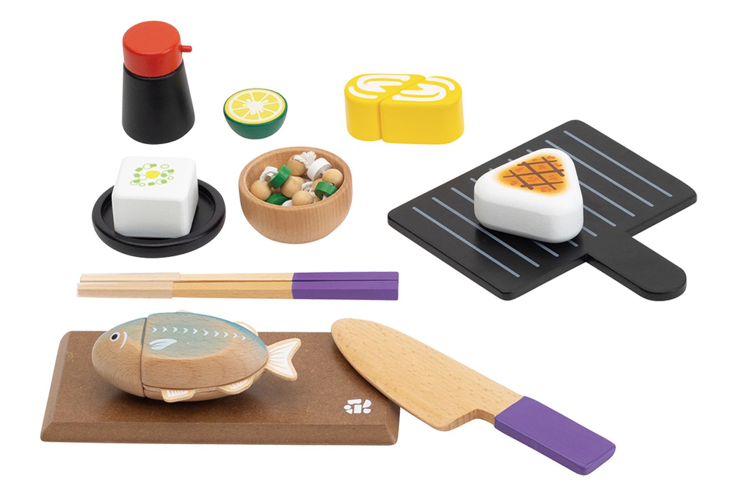 Japanese Set Meal Wooden Playset