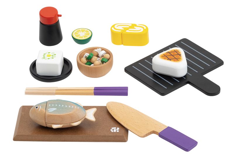 Japanese Set Meal Wooden Playset