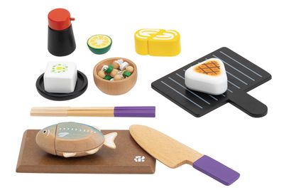 Japanese Set Meal Wooden Playset
