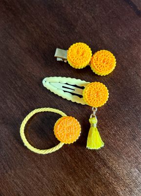Mooncake Hair 3 Pc Accessories Set