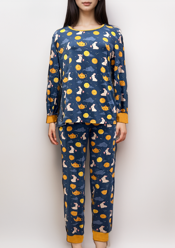 Mid-Autumn Dreams Bamboo 2 Piece Women’s Pajamas