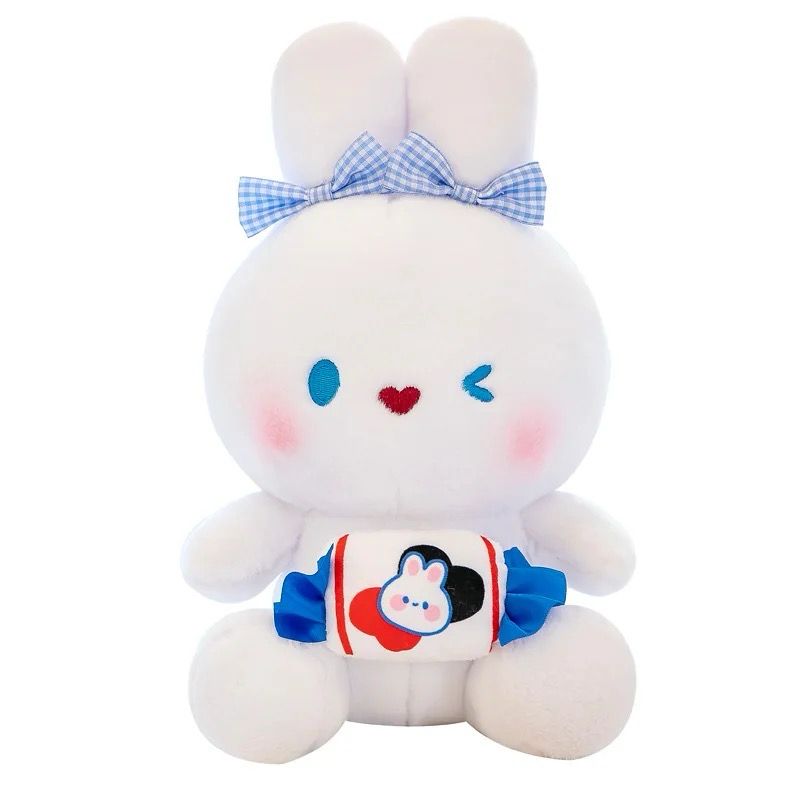 White Rabbit Candy Bunny Plushie