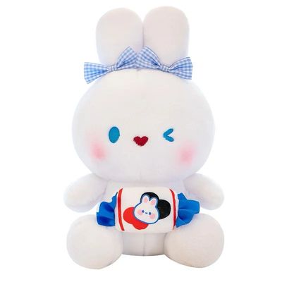 White Rabbit Candy Bunny Plushie