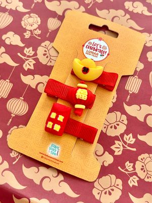 Lunar New Year Alligator Clip Set
