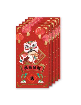 Lunar New Year Prosperity Red Envelopes (Pack)