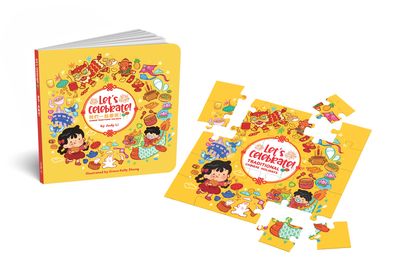 Let's Celebrate Puzzle Bundle (BOARDBOOK + PUZZLE SET)