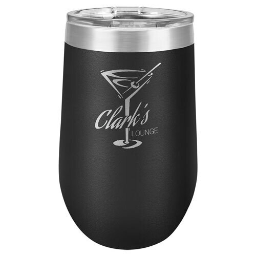 16 oz. Polar Camel Insulated Stemless Wine Tumbler