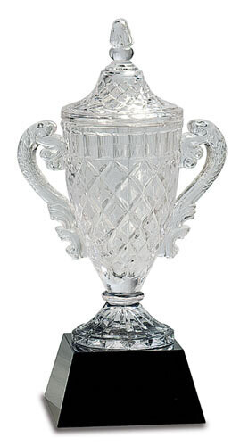 Crystal Cup with Black Base