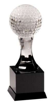 Crystal Golf Ball Award