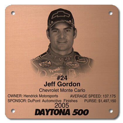 Etched Copper Plaque
