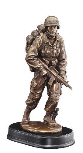 Veteran Resin Sculpture