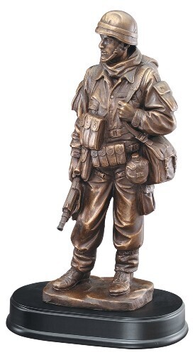 Veteran Resin Sculpture