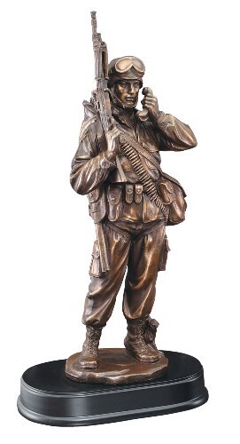 Veteran Resin Sculpture