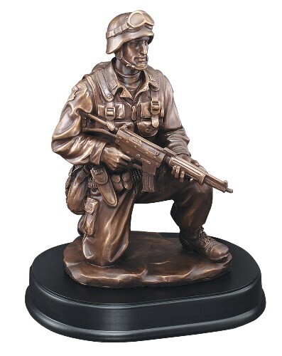 Veteran Resin Sculpture