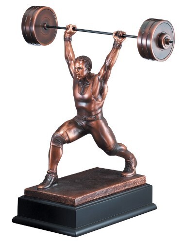 Man executing a deadlift