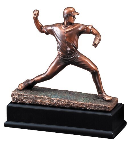 Pitcher throwing ball