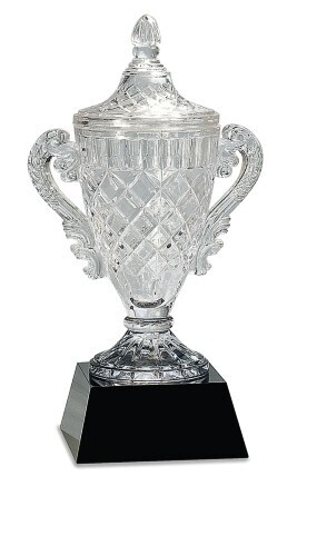 Crystal Cup with Black Base