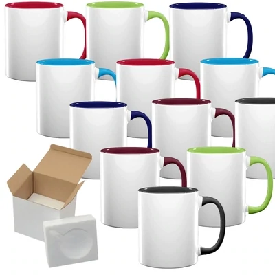 15 oz. Sublimatable Ceramic Mugs