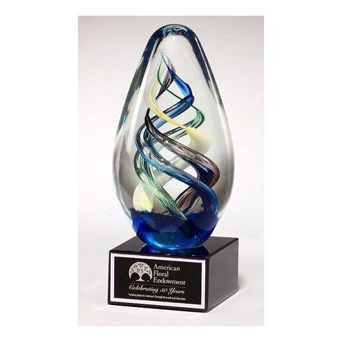 EGG-SHAPED ART GLASS AWARD