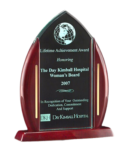 ACRYLIC & PIANO FINISH ROSEWOOD AWARD