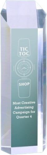 Clear Tower, Size: Small