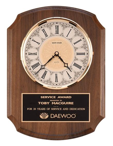 Solid Brass Diamond-Spun Bezel with Glass Lens, Ivory Dial, and Three-hand movement