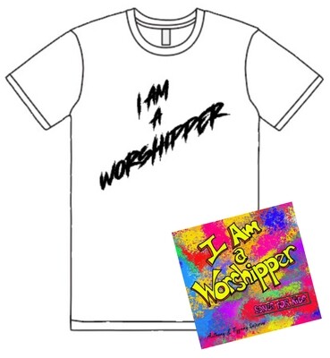 &quot;I Am a Worshipper&quot; T-Shirt and CD Bundle