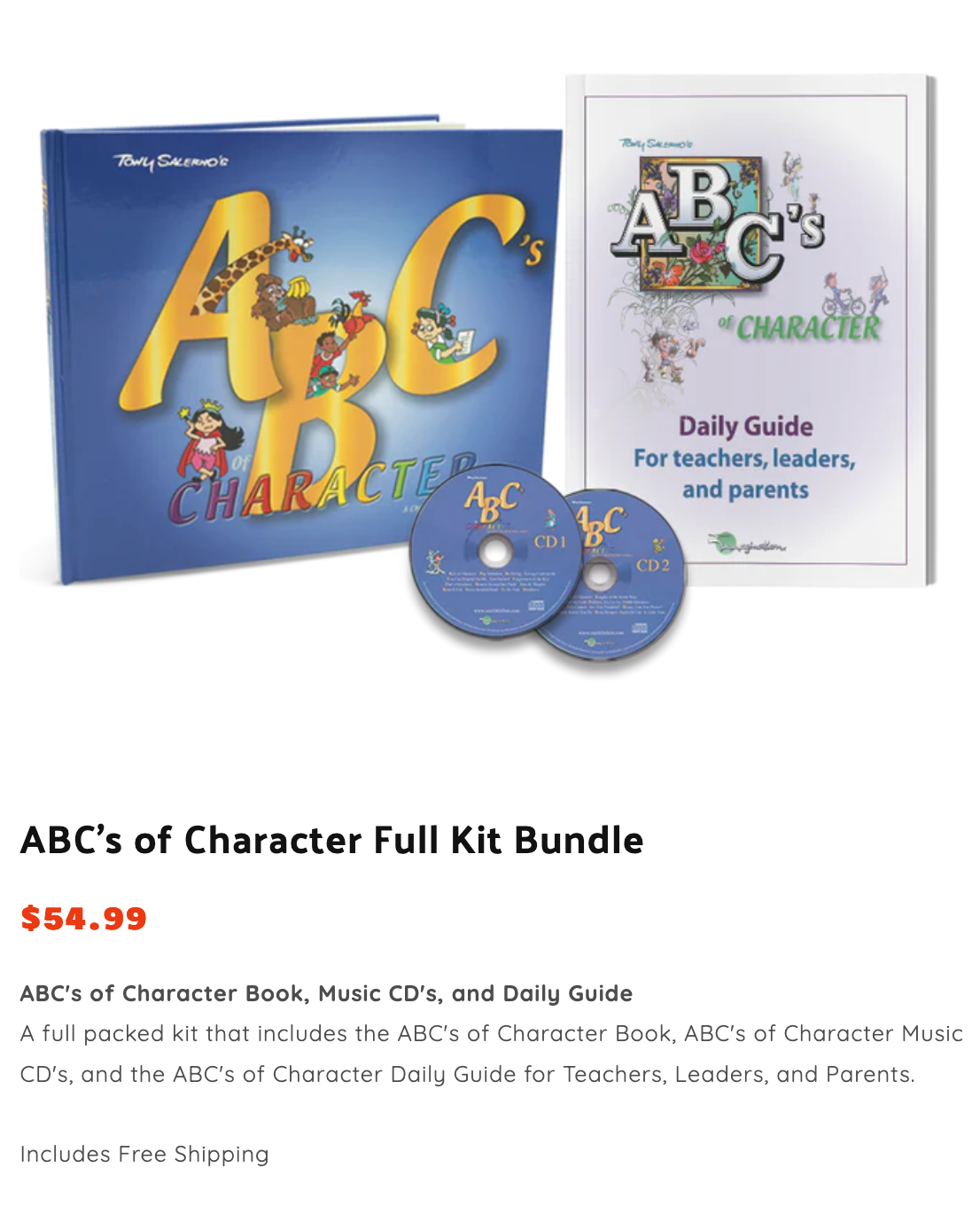 &quot;ABC&#39;s of Character&quot; Full Kit Bundle