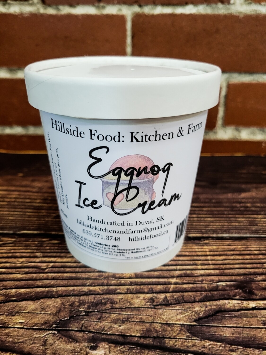 Eggnog Ice Cream