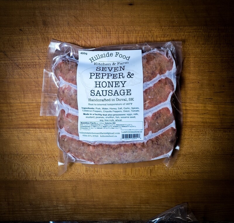 Seven Pepper & Honey Sausage