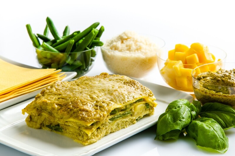 Lasagna al pesto