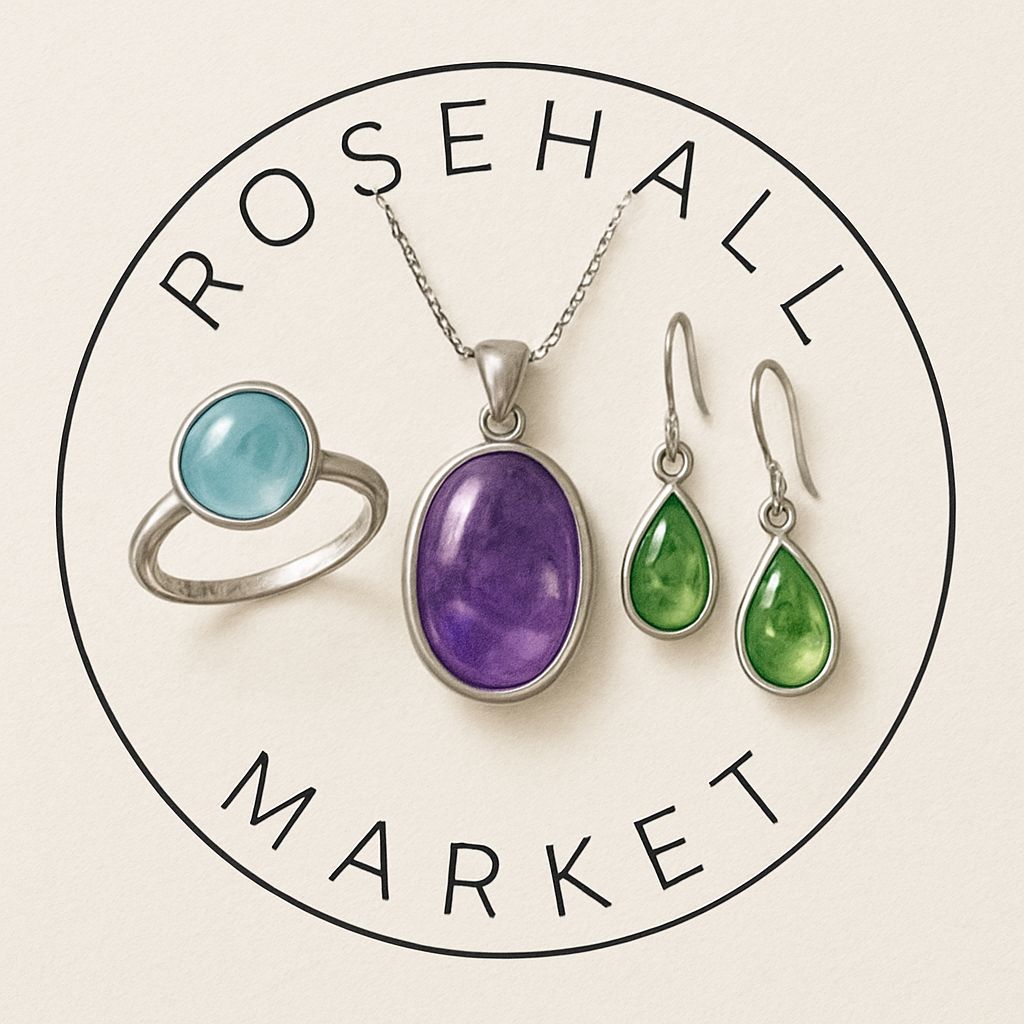 Silver base earrings with semi precious stone