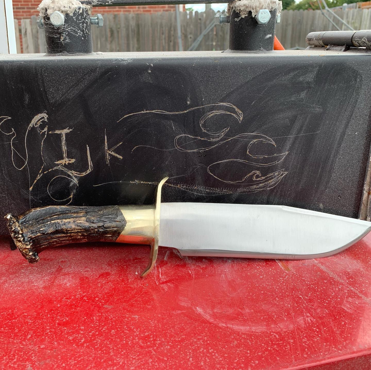 Inglorious Bastard Brad Pits Movie Knife