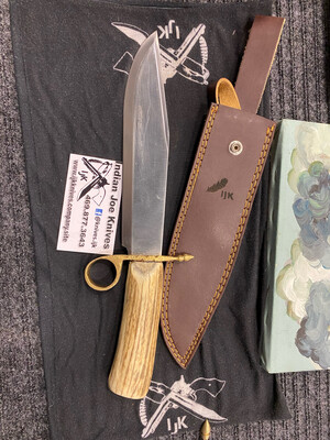 Tombstone Clanton Knife 1095 Steel Blade Bowie Antler W/sheath Made To order