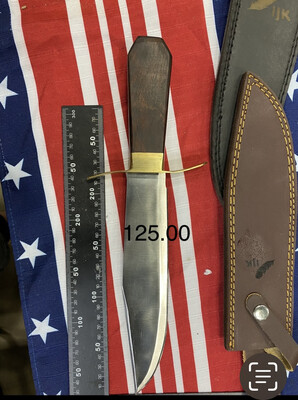 9 Inch Walnut Wood  Bowie 
