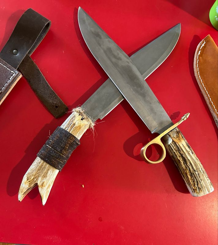 Tombstone And Legends Of The Fall Knife , Done