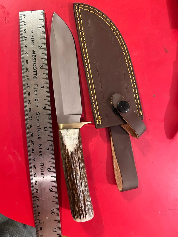 John Wayne Knife From The Movie Who Shot Liberty Valance Free Sheath . first Knife Pictured In Stock