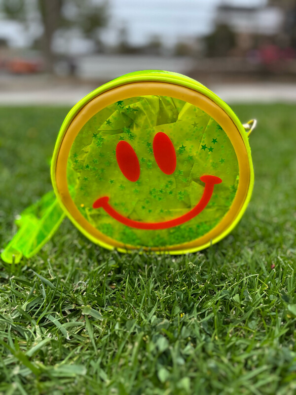 Smiley Face Jelly Handbag