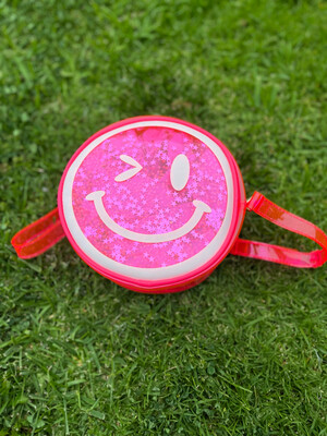 Smiley Winky Face Jelly Handbag