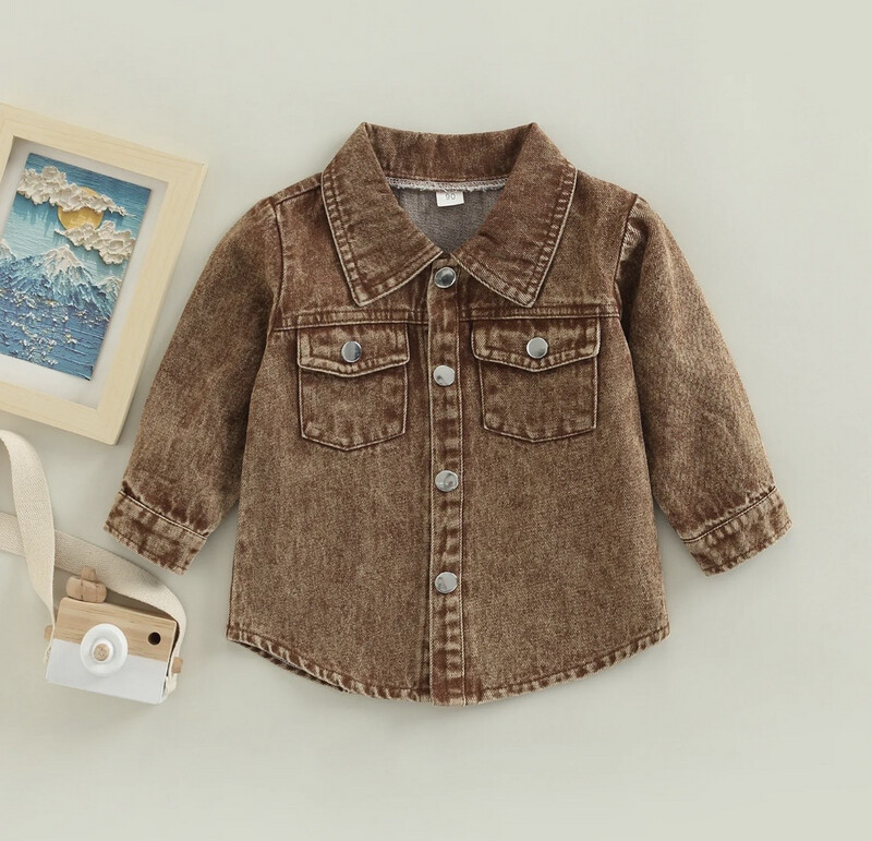 Brown Denim Jacket