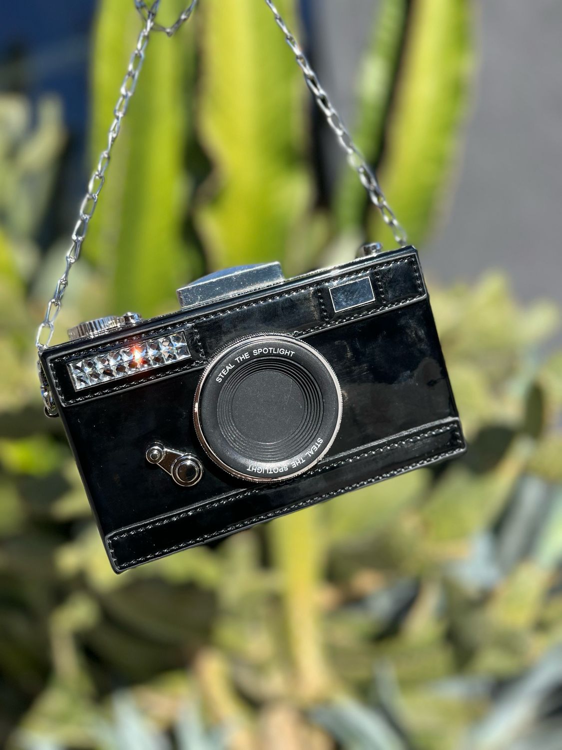 Vintage Camera Shoulder Handbag