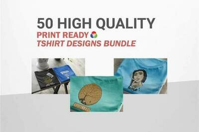 50 High Quality Print Ready Concept Art