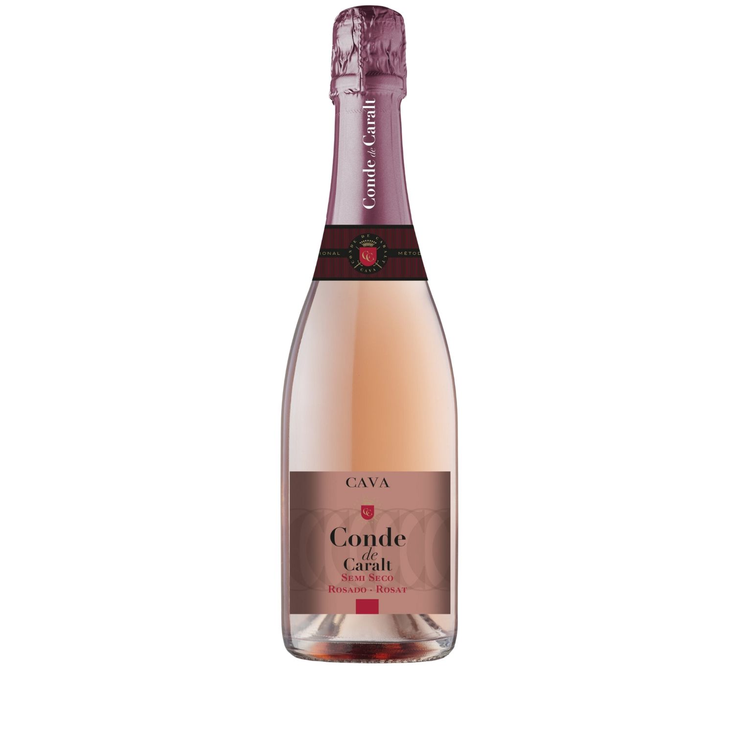 Cava Conde de Caralt Rosado 750 ml.