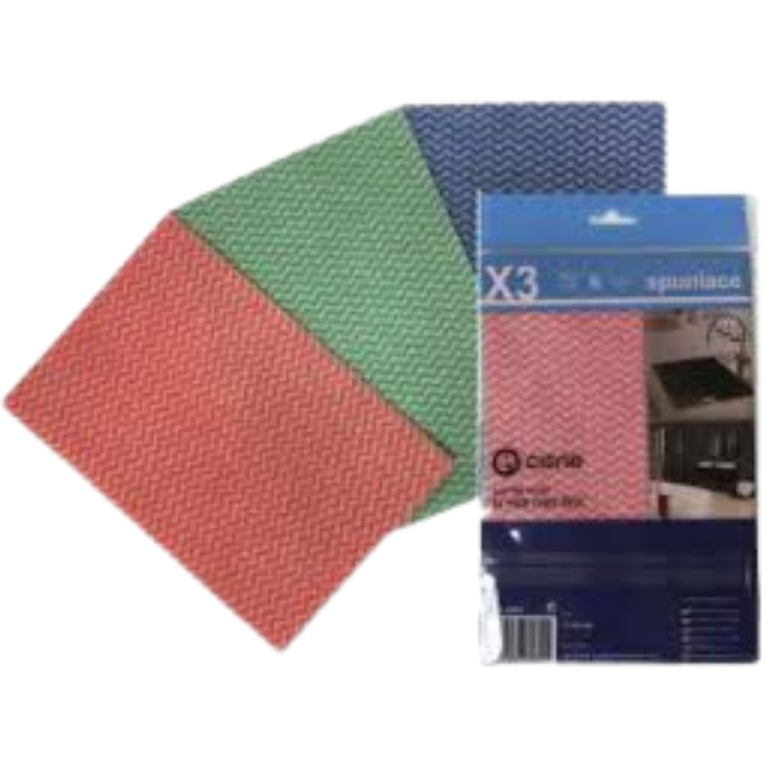 Bayeta Perforada Spunlace x3
