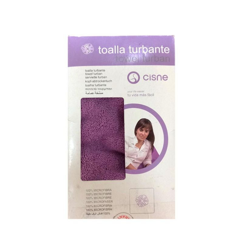 Toalla turbante de microfibra