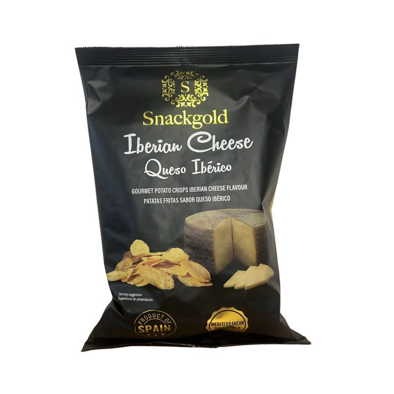 Snack Gold Patatas Fritas Queso Ibérico
