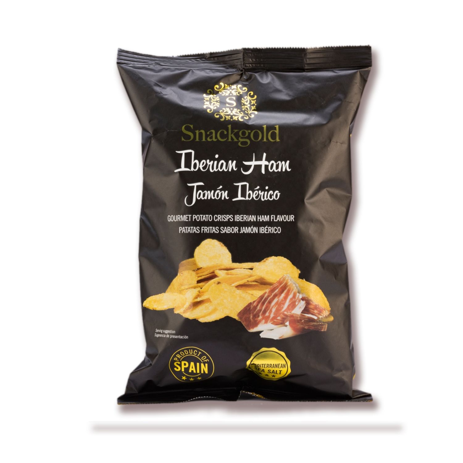 Snack Gold Patatas Fritas Jamón Ibérico