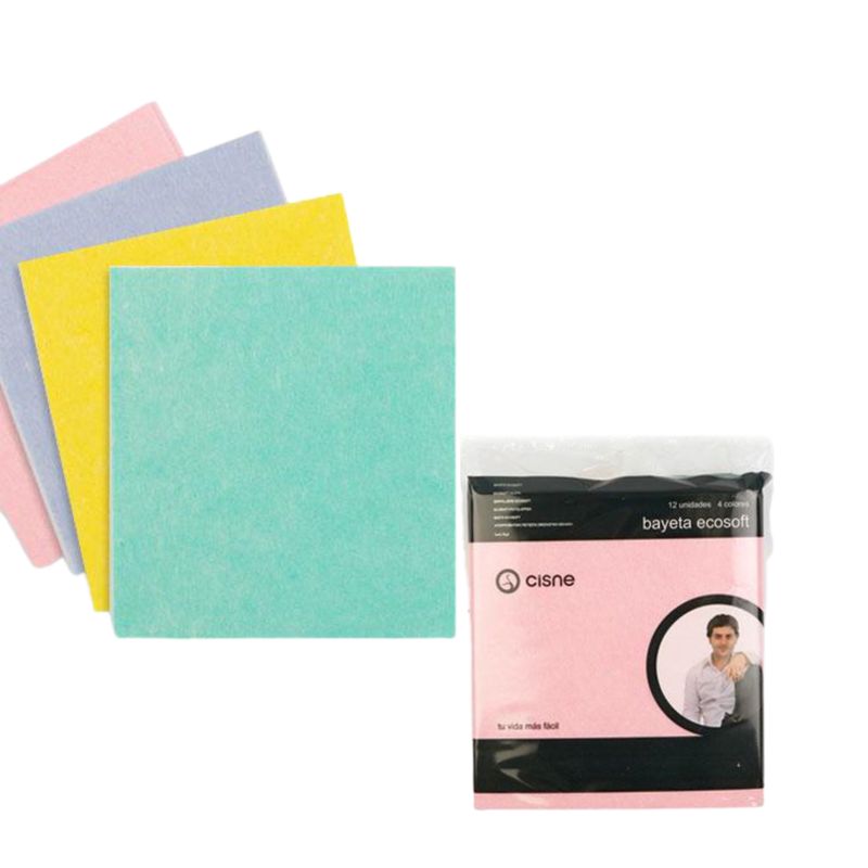 Bayetas Ecosoft Colores Surtidos Pack 12