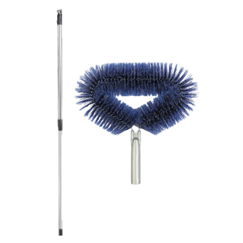 Set Limpiatelarañas + Mango Extensible Gris