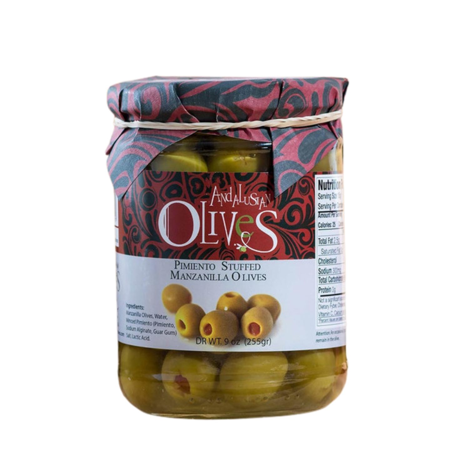 Aceitunas rellenas de pimiento 255 g